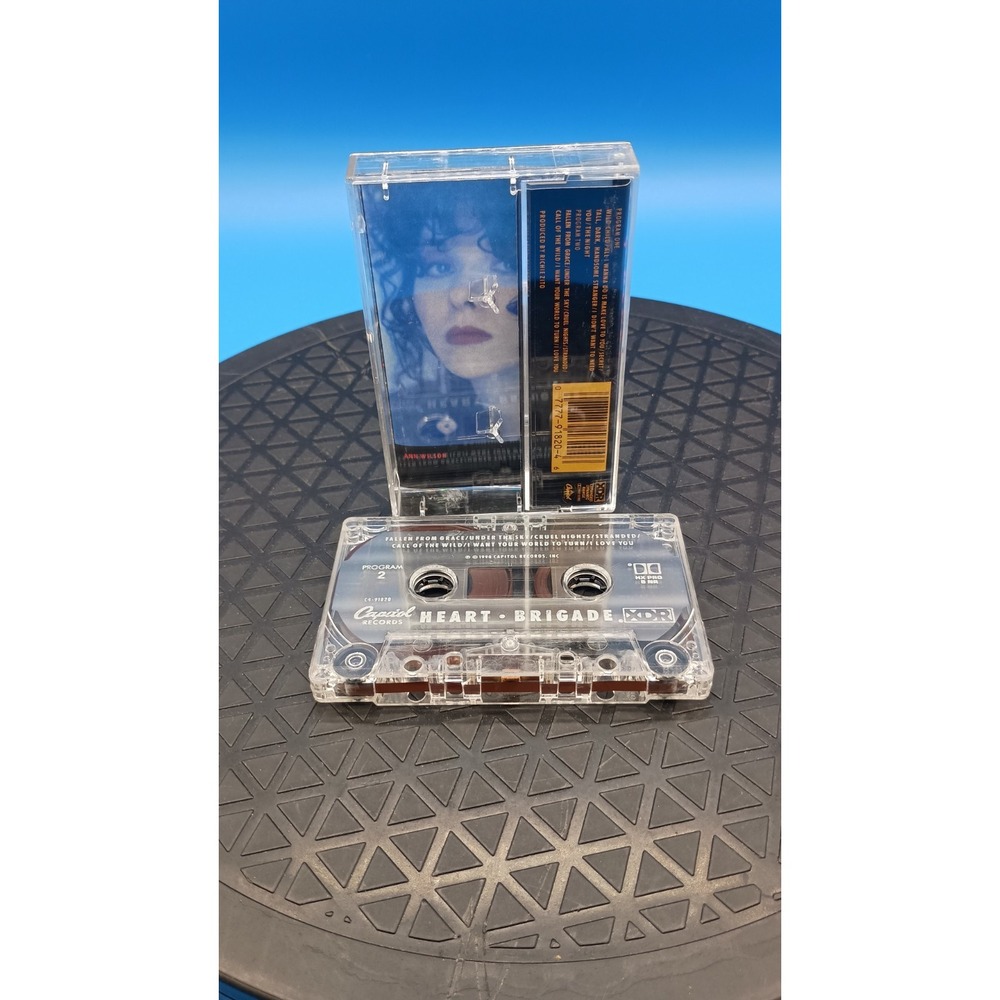 Heart - Brigade (Cassette Tape: 1990) Capitol Records XDR Audio Music Album - Picture 2 of 2